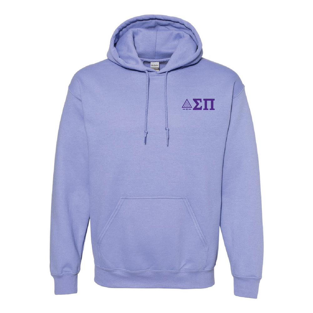 Sigma Pi Icon Hoodie in Lilac