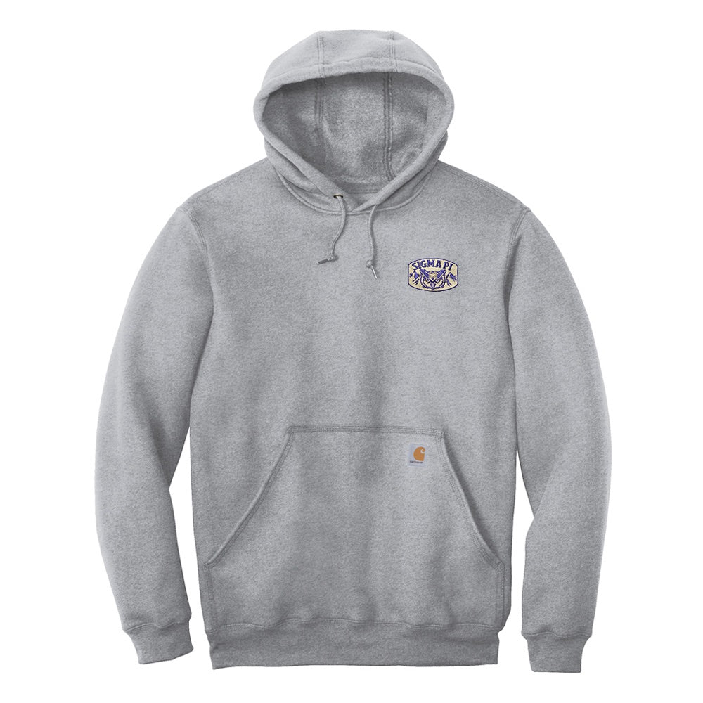 OUTDOORS COLLECTION: Sigma Pi Hooded Sweatshirt by Carhartt