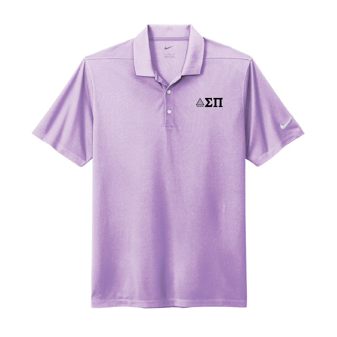 Sigma Pi Nike Polo in Lilac