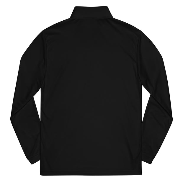Sigma Pi Adidas Quarter Zip Pullover in Black