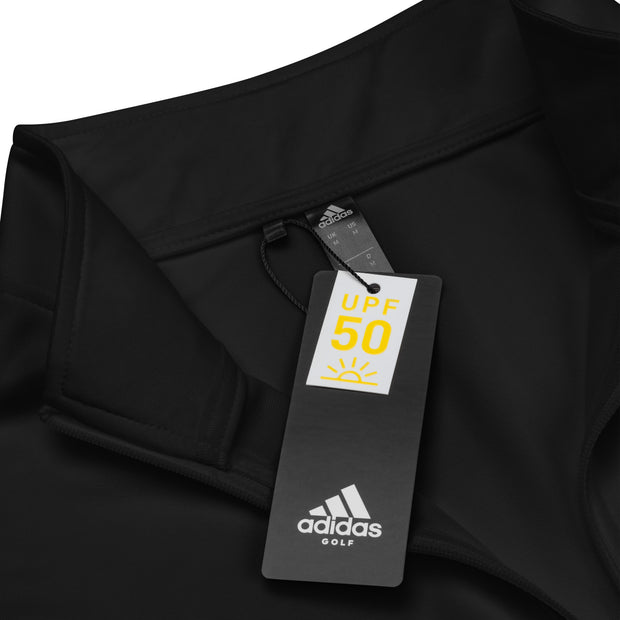 Sigma Pi Adidas Quarter Zip Pullover in Black
