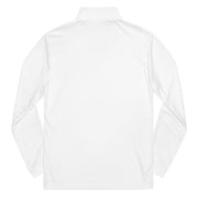 Sigma Pi Adidas Quarter Zip Pullover in White