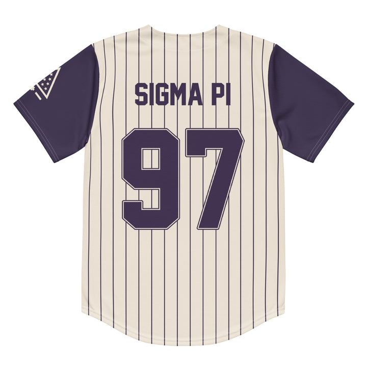 Sigma Pi Recycled Baseball Jersey