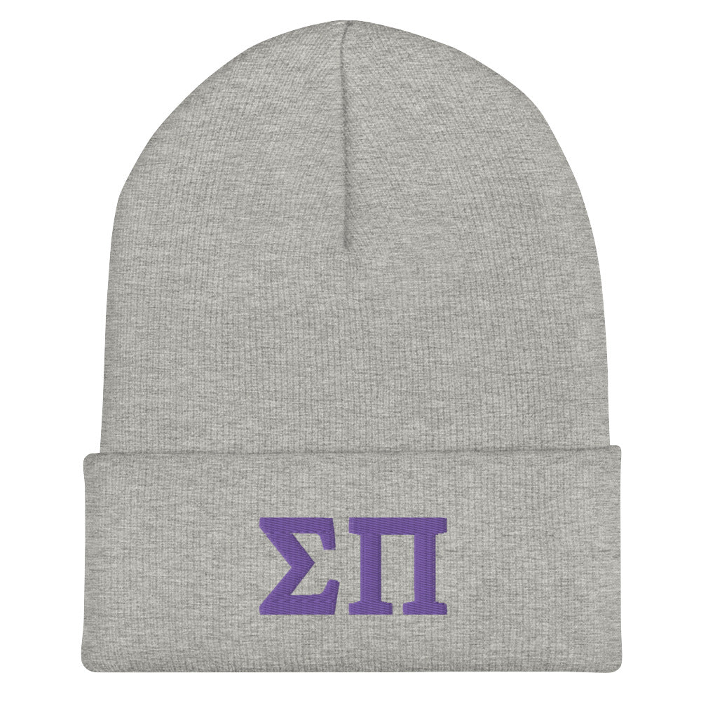 Sigma Pi Cuffed Beanie