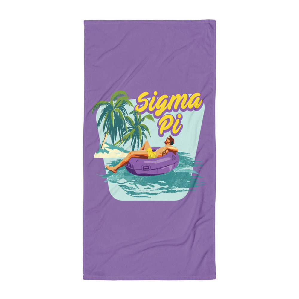 Sigma Pi Beach Towel