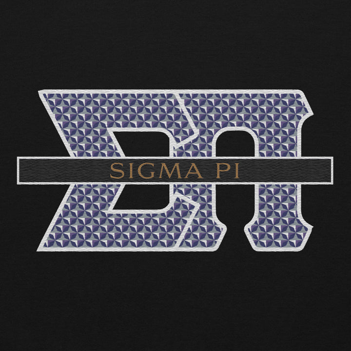 Sigma Pi Embroidered Retro Crewneck