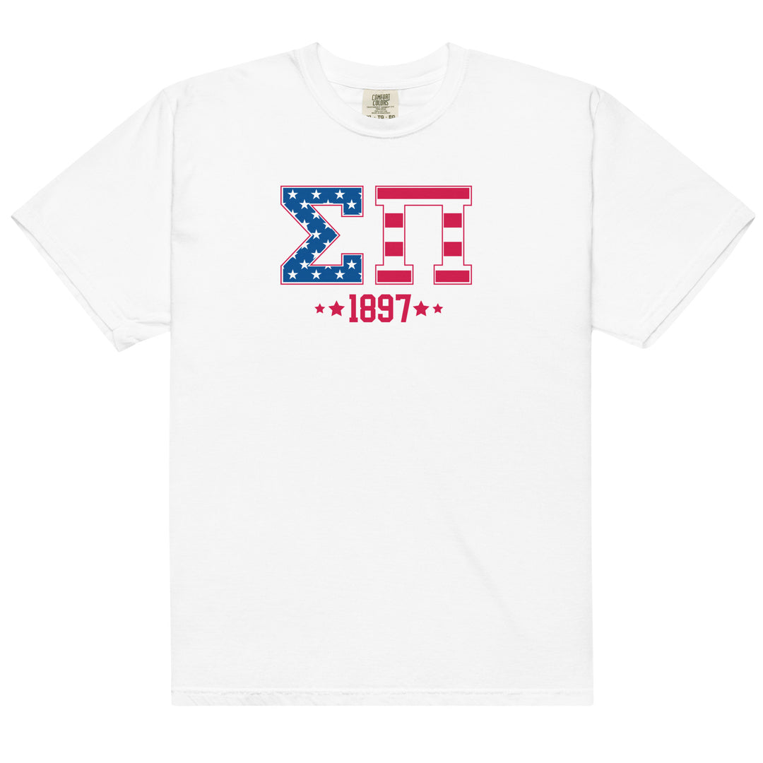 Sigma Pi Americana T-Shirt by Comfort Colors (2024)