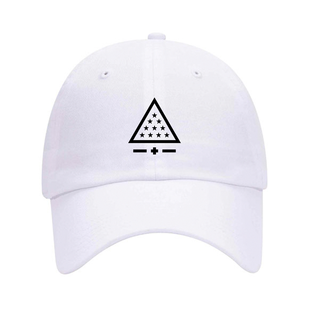 Sigma Pi Adjustable Hat in White