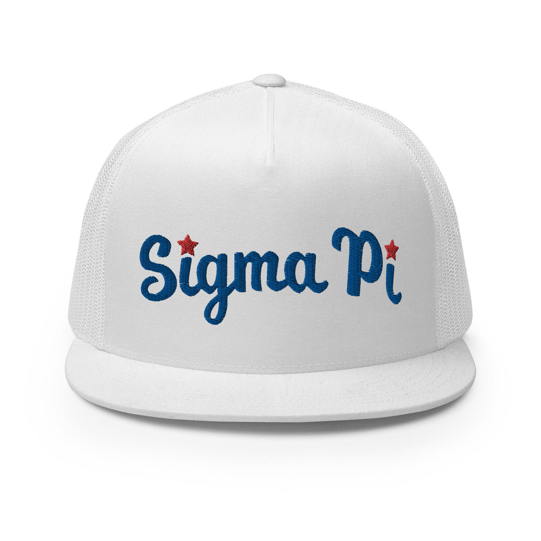 Sigma Pi Americana Trucker Hat