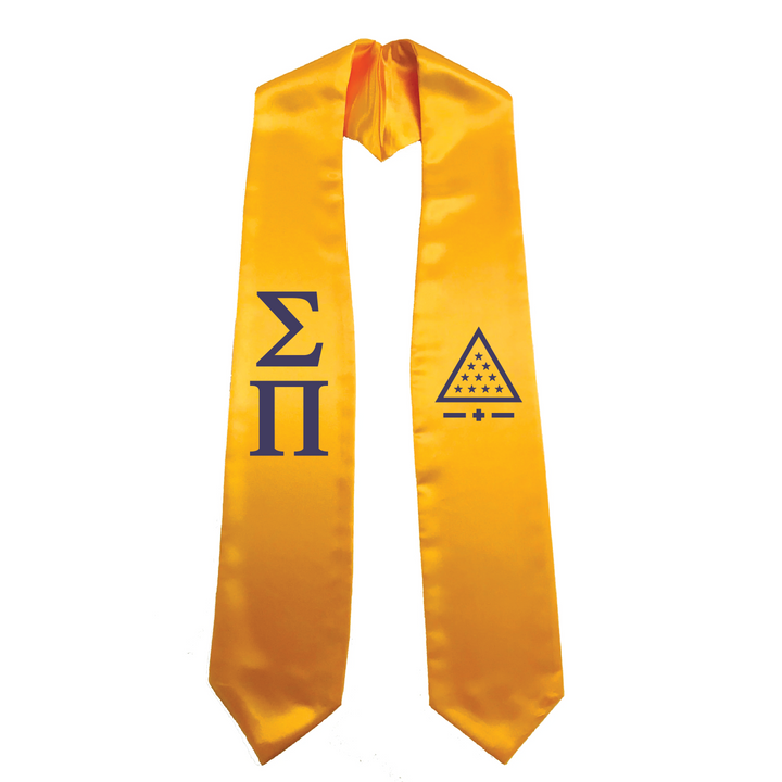 Sigma Pi 72" Embroidered Graduation Stole