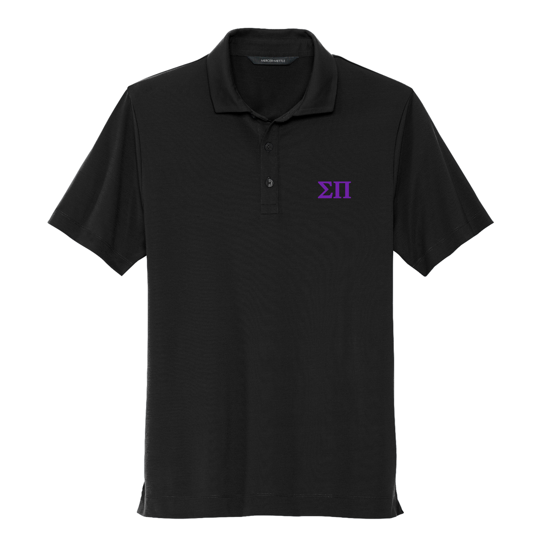 Sigma Pi Back to School Polo in Black