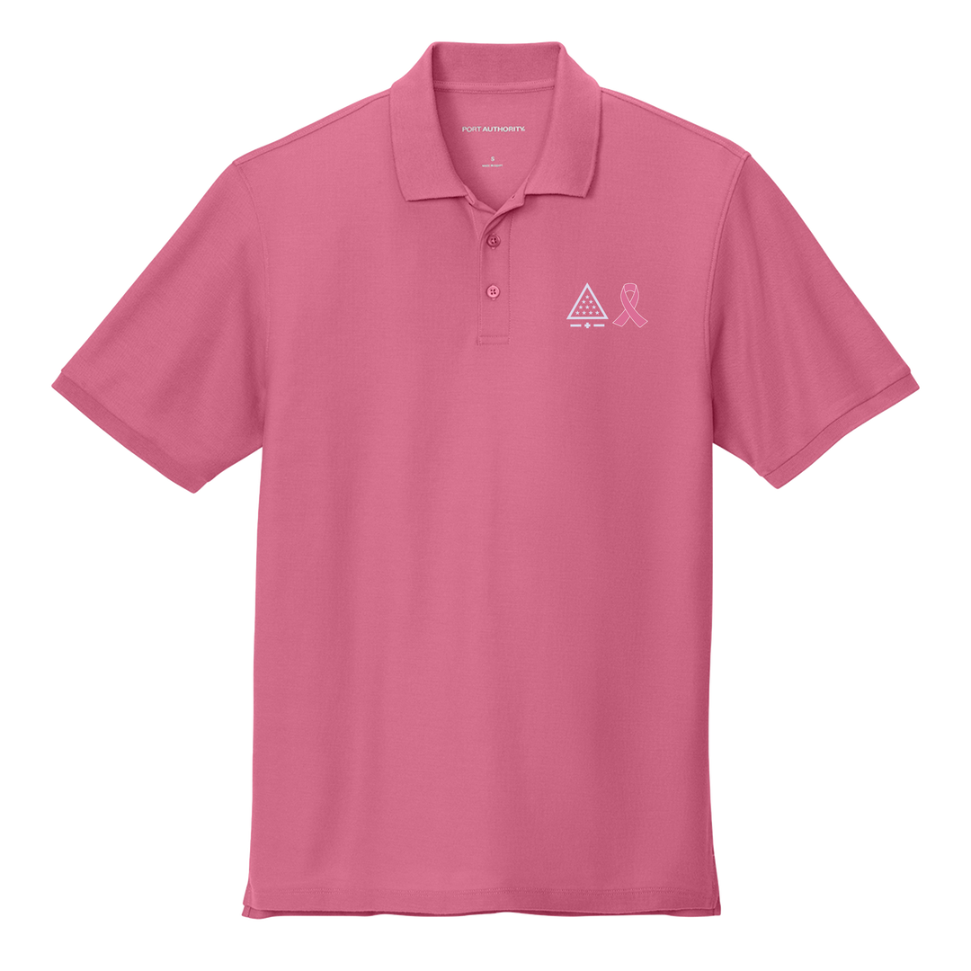 Sigma Pi Pink Ribbon Polo