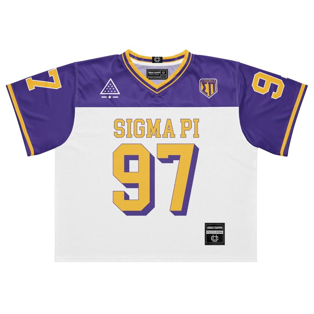 Sigma Pi Boxy Football Jersey