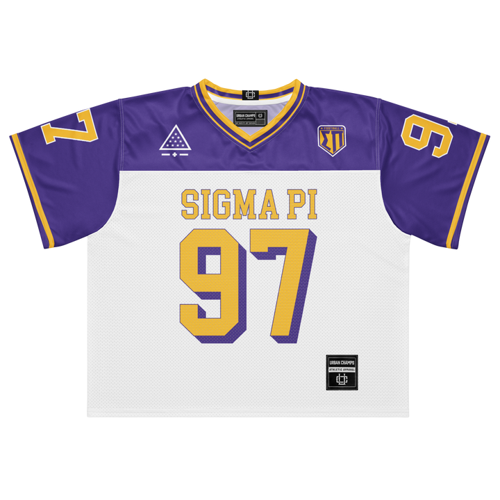 Sigma Pi Boxy Football Jersey