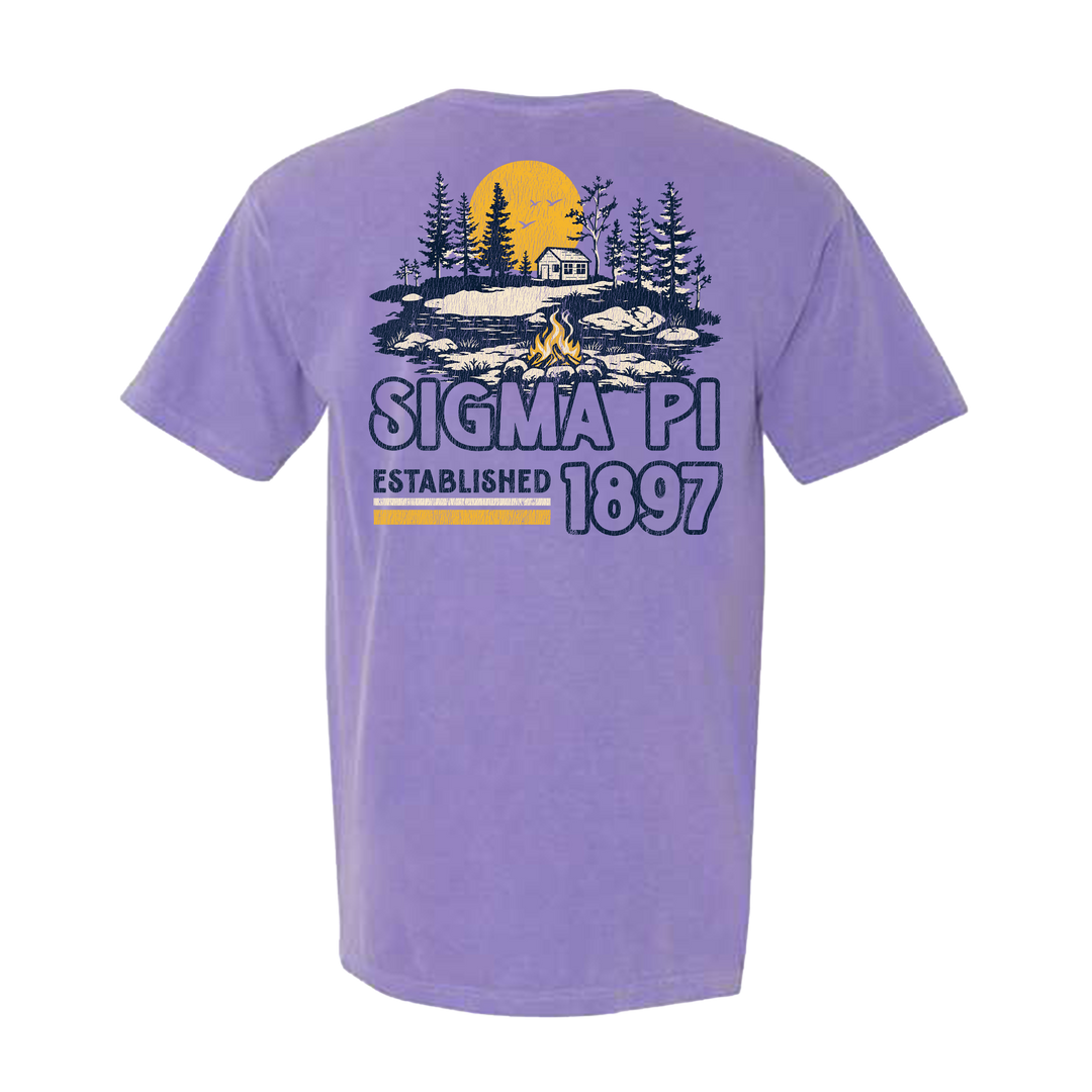 Sigma Pi Outdoors Comfort Colors Heavyweight Tee