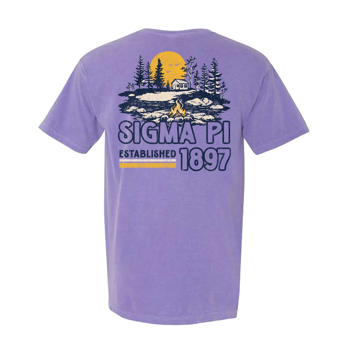 Sigma Pi Outdoors Comfort Colors Heavyweight Tee
