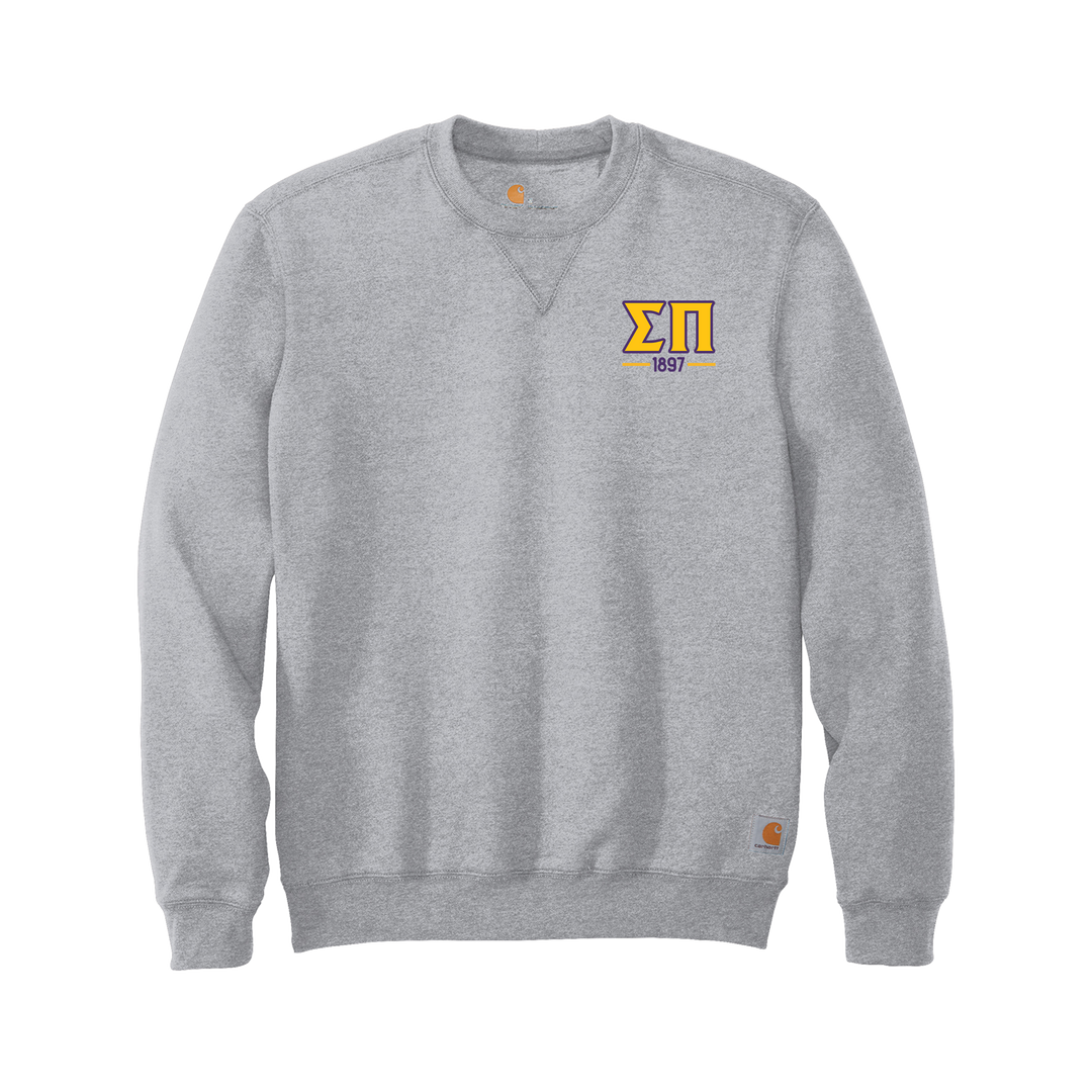 Sigma Pi Outdoors Carhartt Midweight Crewneck