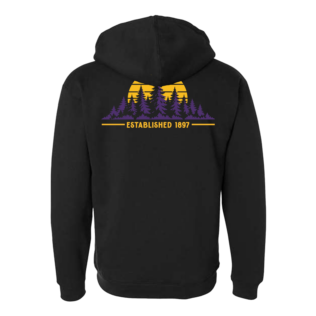 Sigma Pi Outdoors Sherpa-Lined Full-Zip Hooded Sweatshirt