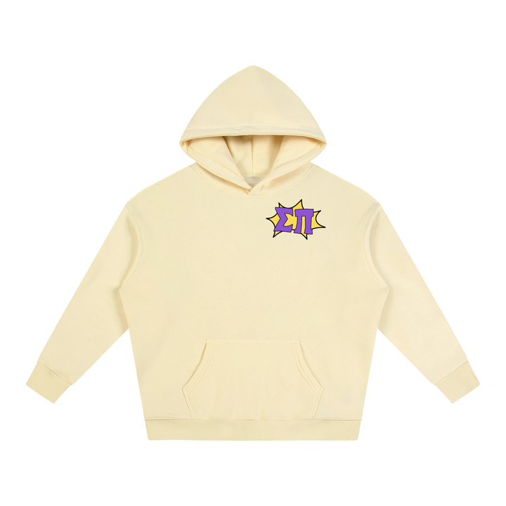Sigma Pi Summer Festival Oversize Fleeced Hoodie