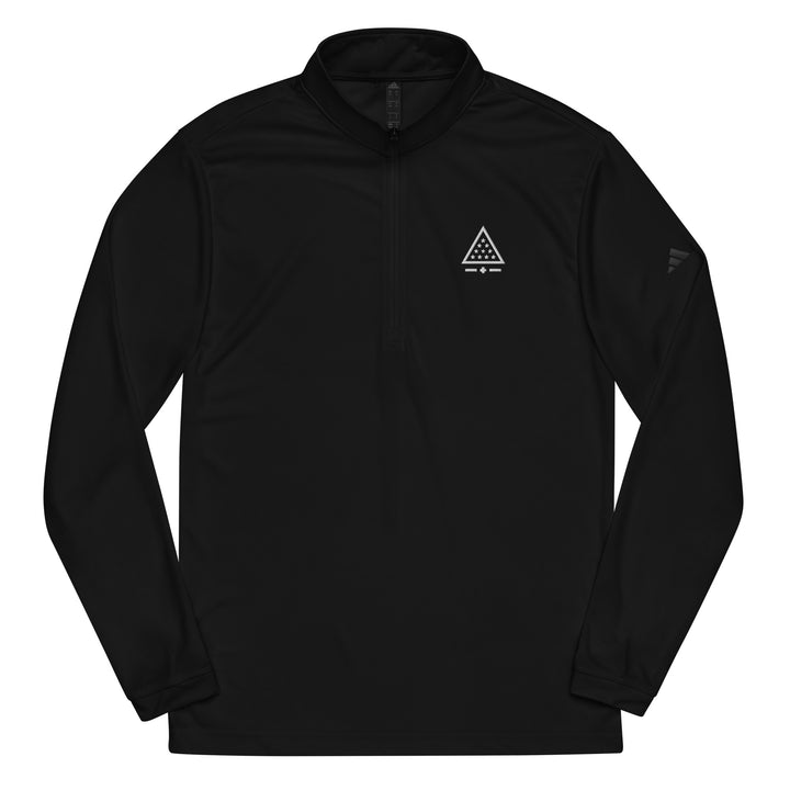 Sigma Pi Adidas Quarter Zip Pullover in Black