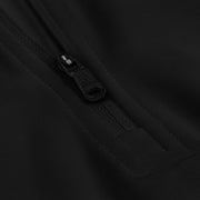 Sigma Pi Quarter Zip Pullover in Black
