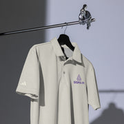 Sigma Pi Logo Space Dyed Polo by Adidas