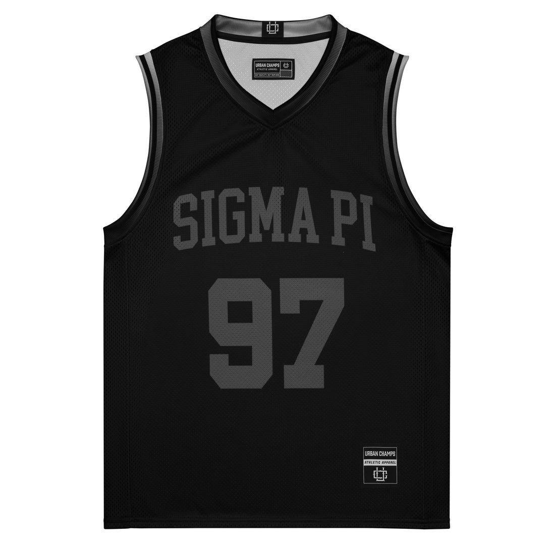 Sigma Pi Monochrome Basketball Jersey
