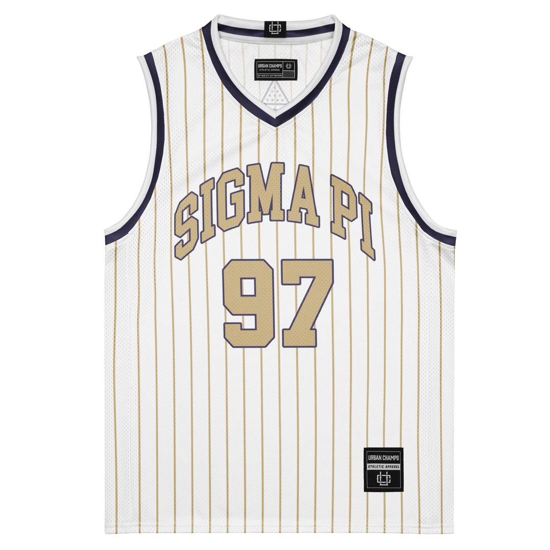Sigma Pi Monochrome Basketball Jersey