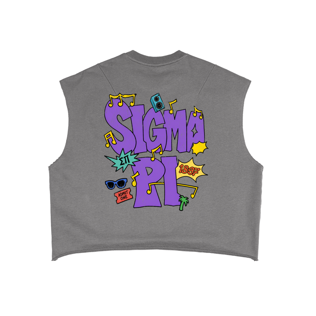 Sigma Pi Summer Festival Boxy Tank Top