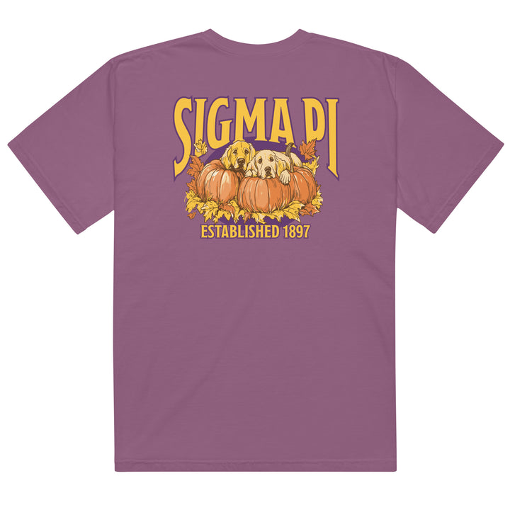 Drop 008: Sigma Pi Fall Dog T-Shirt by Comfort Colors