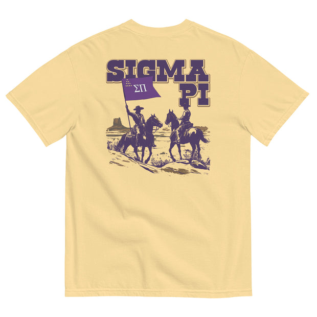 Drop 007: Sigma Pi Western T-Shirt by Comfort Colors