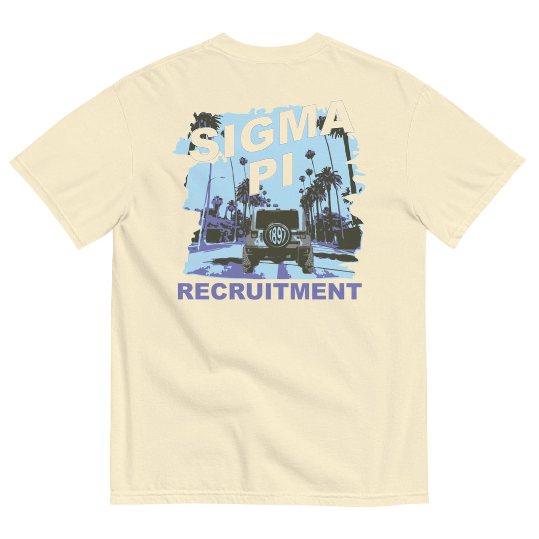 Sigma Pi Recruitment T-Shirt by Comfort Colors (2023) – The Sigma