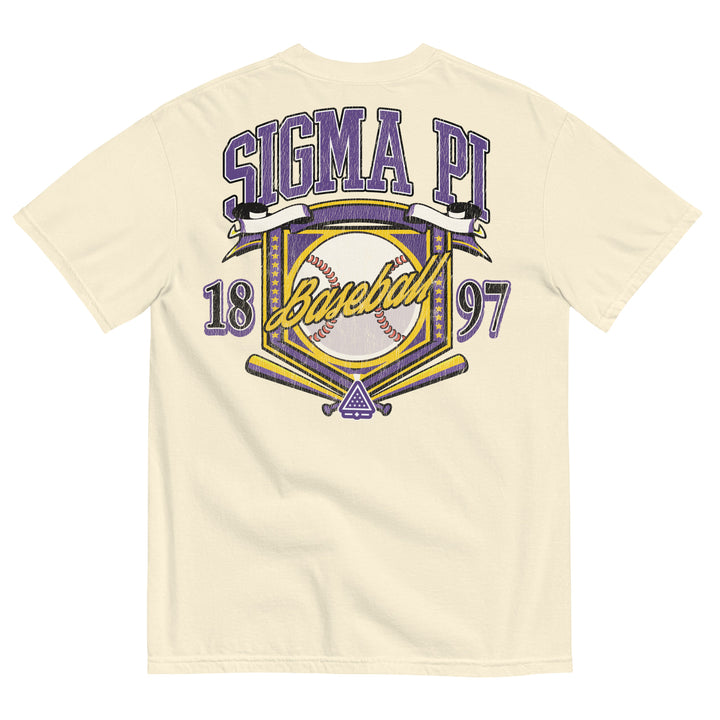 Sigma Baseball Drop 026: Sigma Pi Vintage Baseball T-Shirt – The Sigma Pi Store