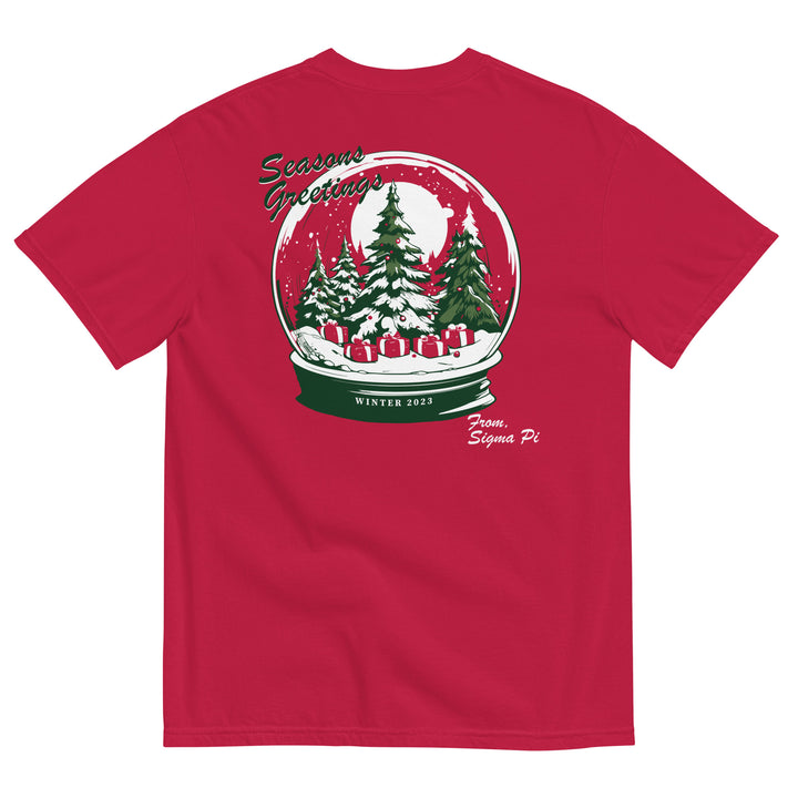 Sigma Pi Holiday T-Shirt by Comfort Colors (2023)