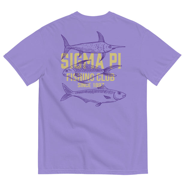 Sigma Pi Fishing T-Shirt by Comfort Colors (2024)