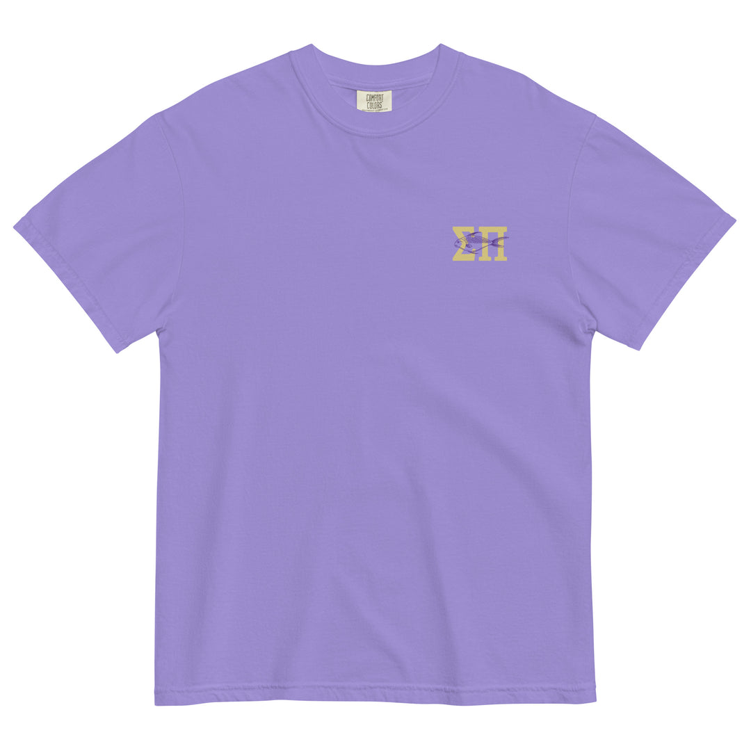 Sigma Pi Fishing T-Shirt by Comfort Colors (2024)