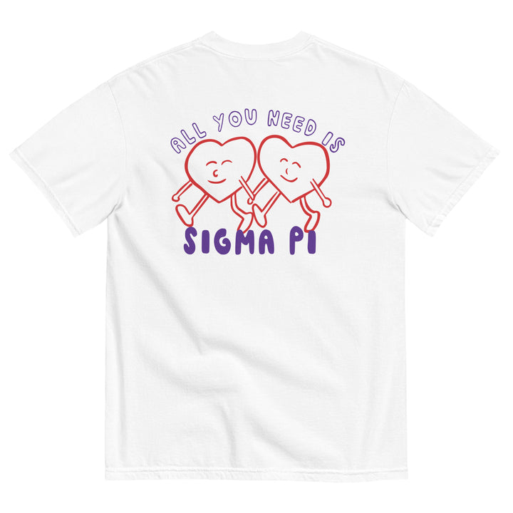 Sigma Pi Valentine's T-Shirt by Comfort Colors (2023)