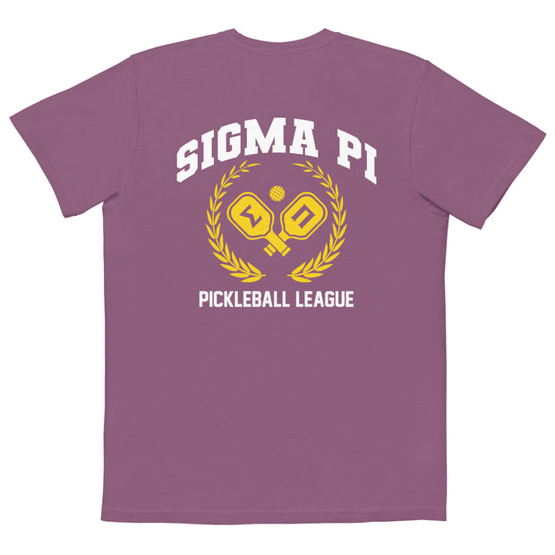 Drop 002: Sigma Pi Pickleball Pocket T-Shirt by Comfort Colors