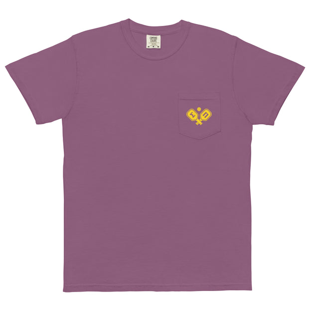 Sigma Pi Pickleball Pocket T-Shirt by Comfort Colors (2024)