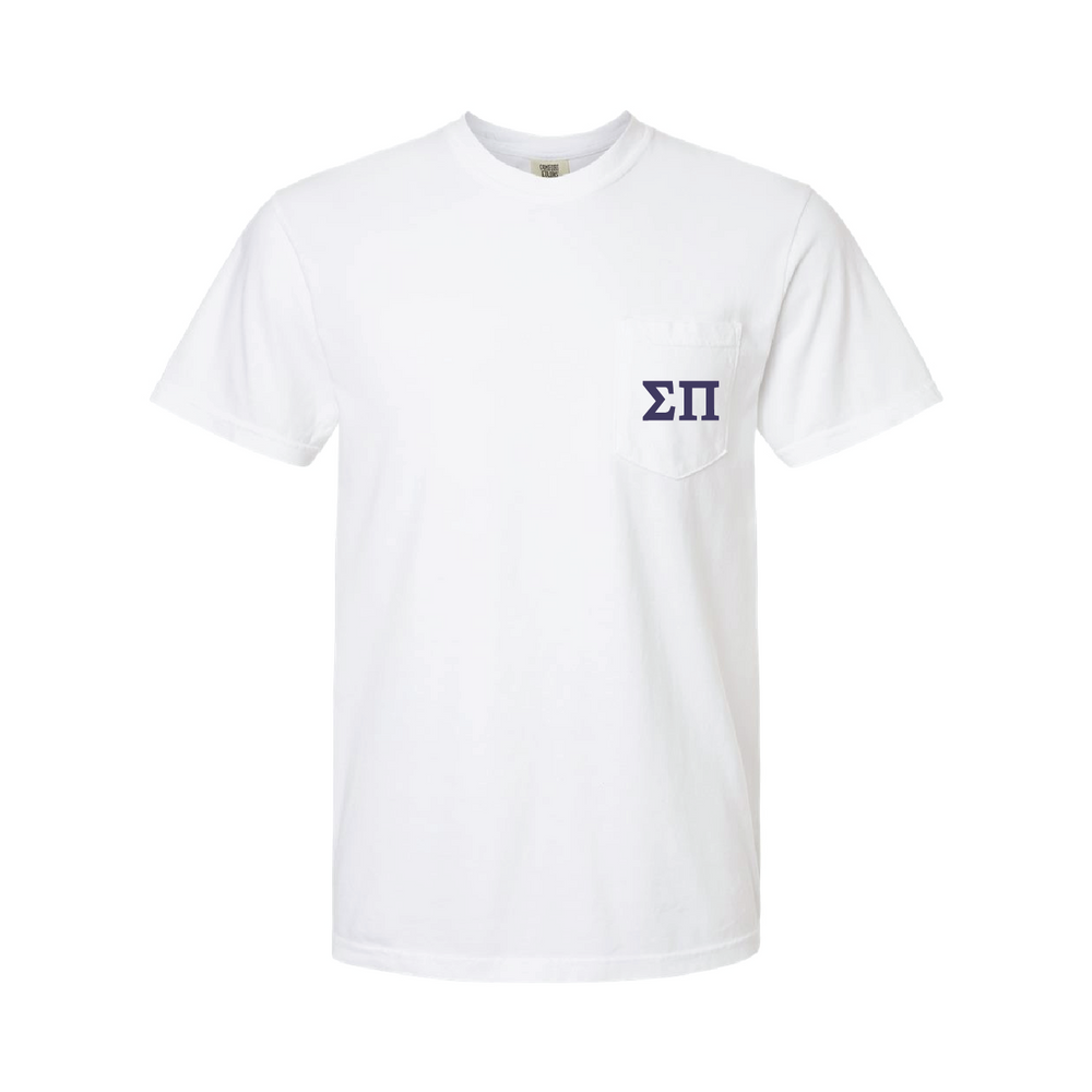 Sigma Pi Flag Pocket T-Shirt