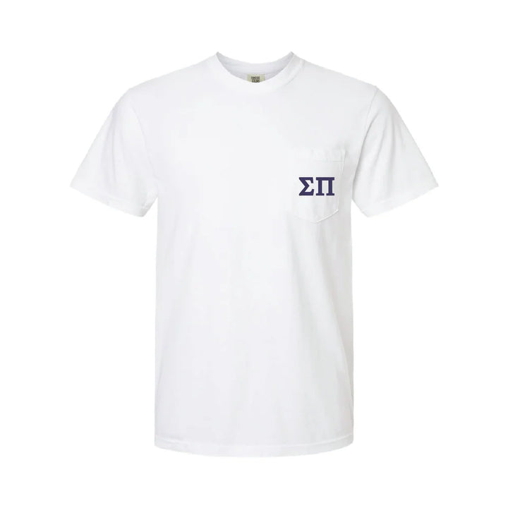 Sigma Pi Flag Pocket T-Shirt