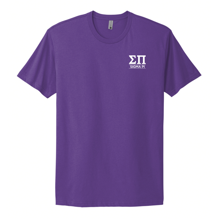 Sigma Pi Tee in Purple