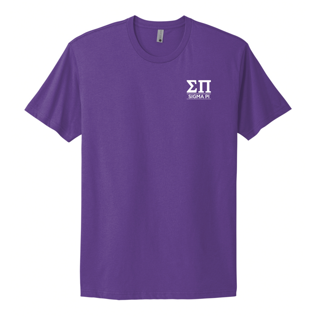 Sigma Pi Tee in Purple The Sigma Pi Store