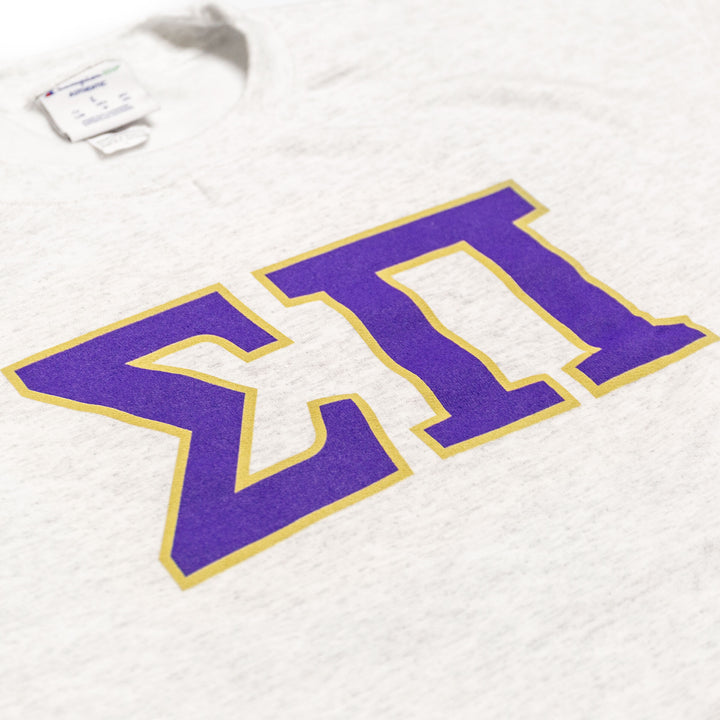 Sigma Pi Greek Letters Crewneck