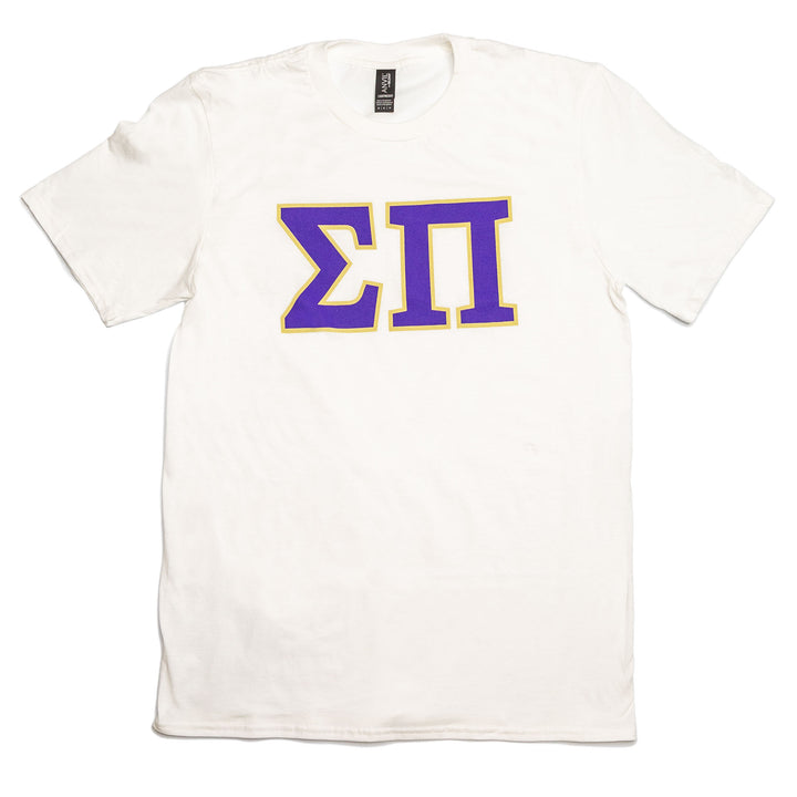 Sigma Pi Greek Letters Tee