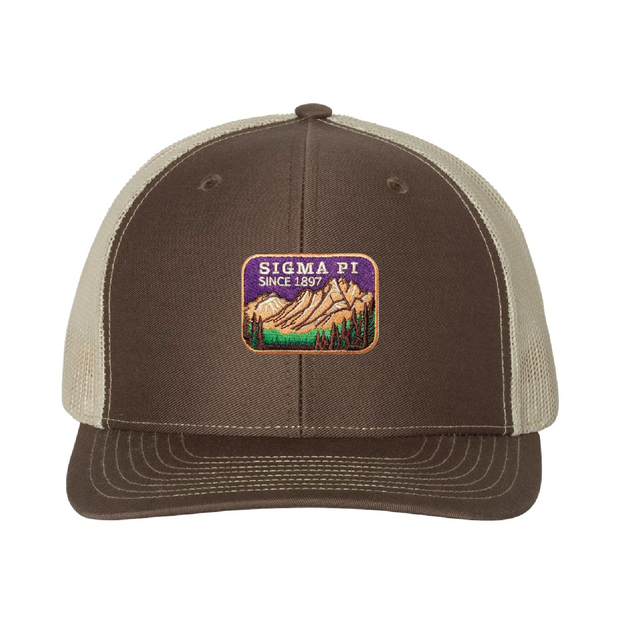 OUTDOORS COLLECTION: Sigma Pi Trucker Hat